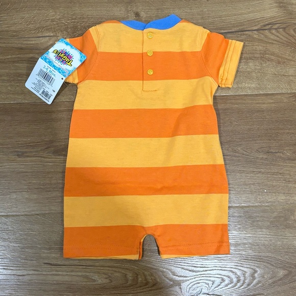 Taggies Dinosaur Short Sleeve Romper Onesie - Picture 2 of 4